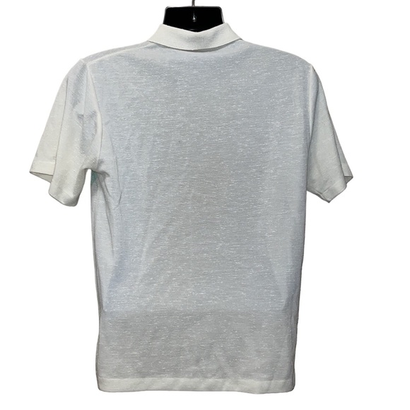 Vintage Arnie~Arnold Palmer Flecked Polo w/Argyle Print~sz M - Picture 3 of 5